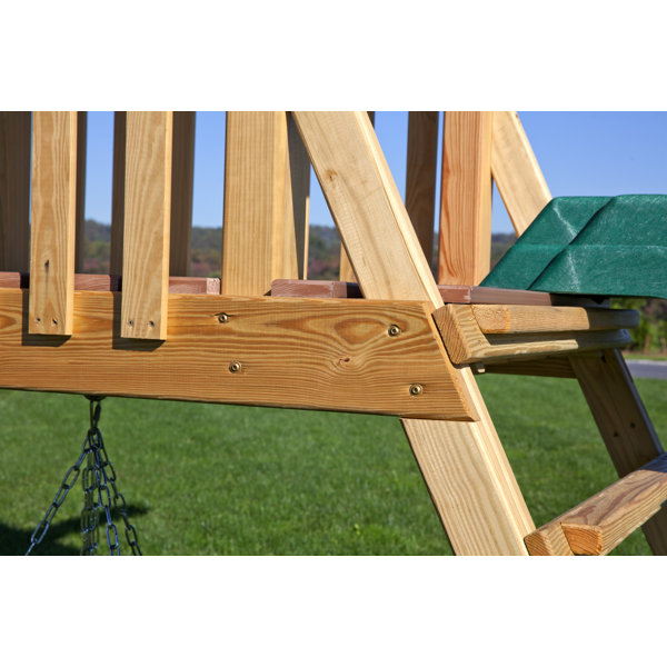 YardCraft Backyard Cliff Climb Play Swing Set & Reviews Wayfair